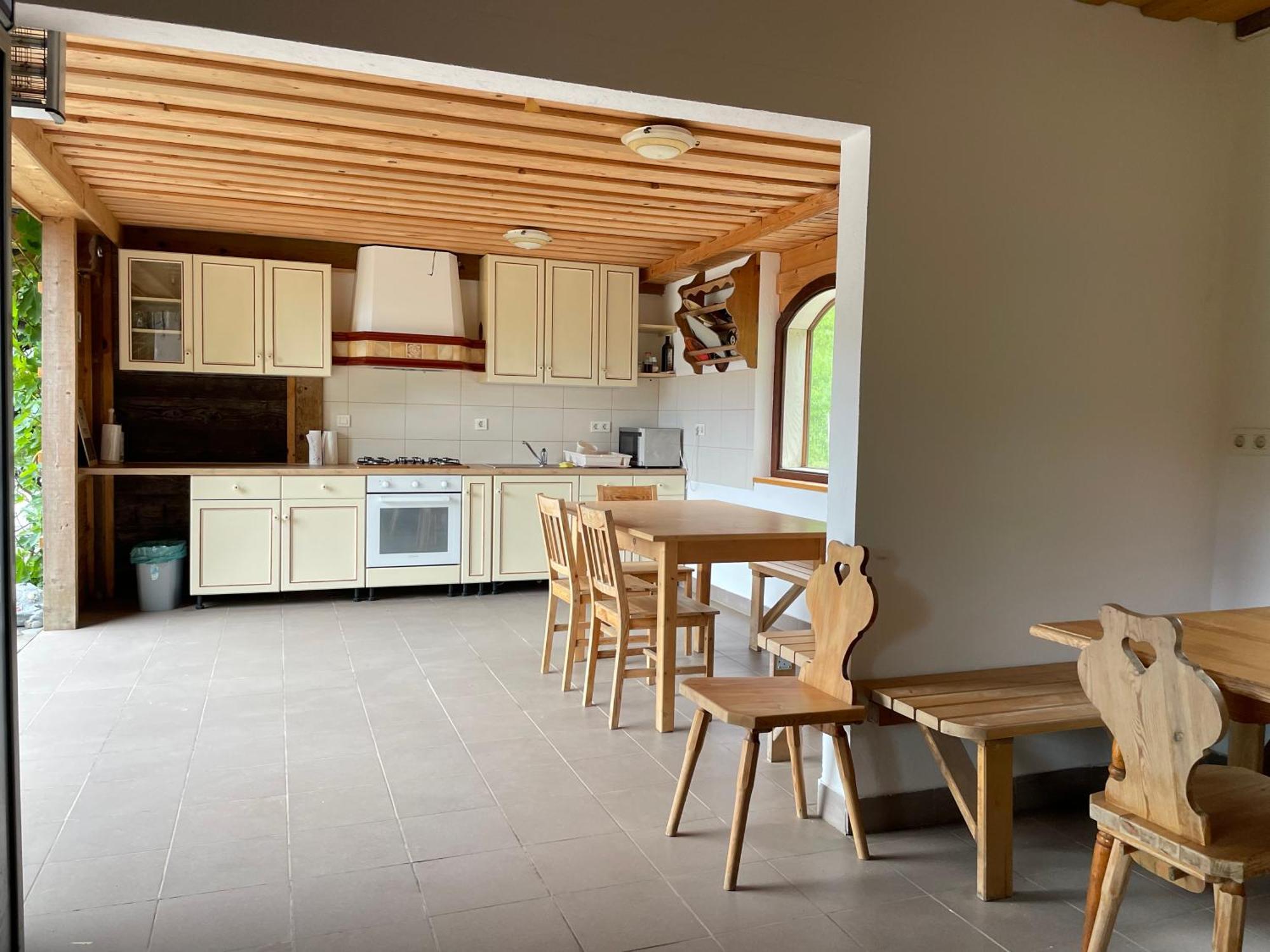 Wooden Cabin Kamna Gorica エクステリア 写真