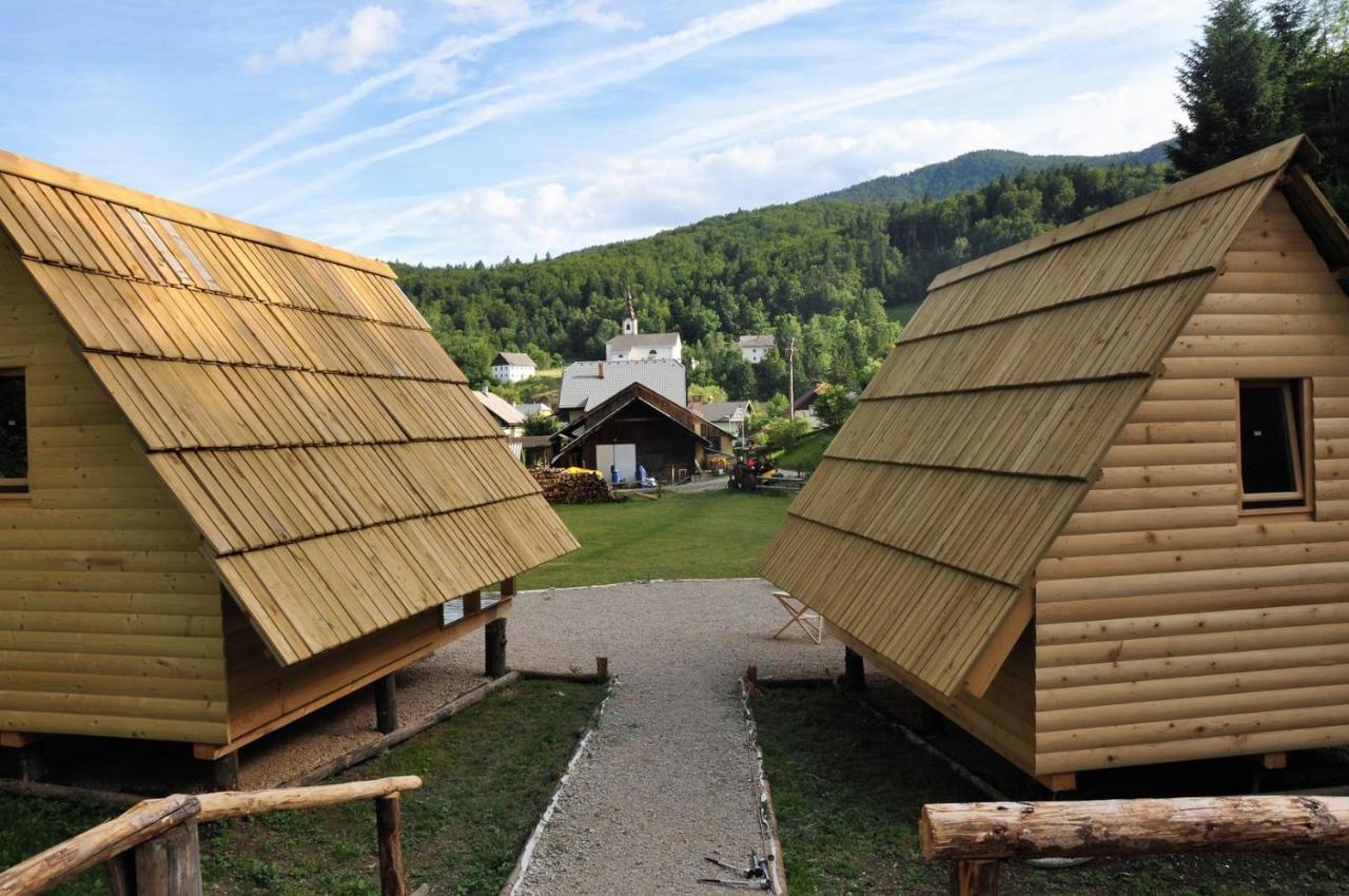 Wooden Cabin Kamna Gorica エクステリア 写真