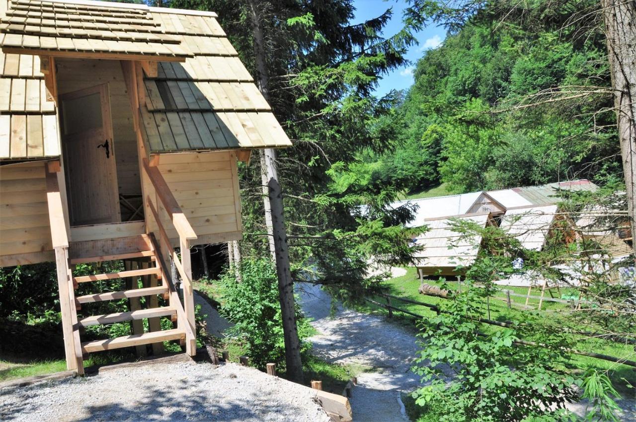 Wooden Cabin Kamna Gorica エクステリア 写真