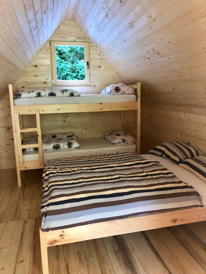 Wooden Cabin Kamna Gorica エクステリア 写真